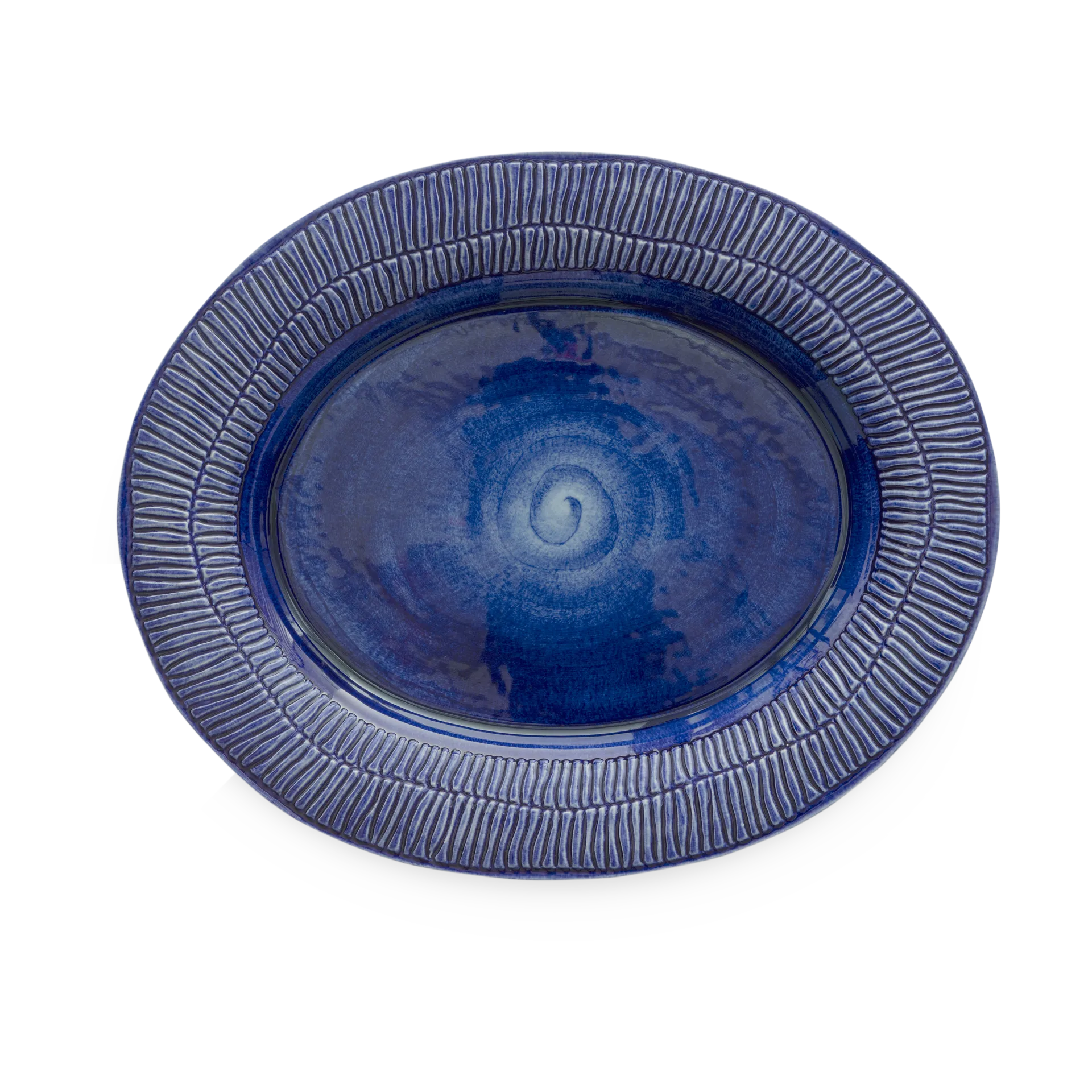Plat Stripes 30x35 cm, Bleu Mateus