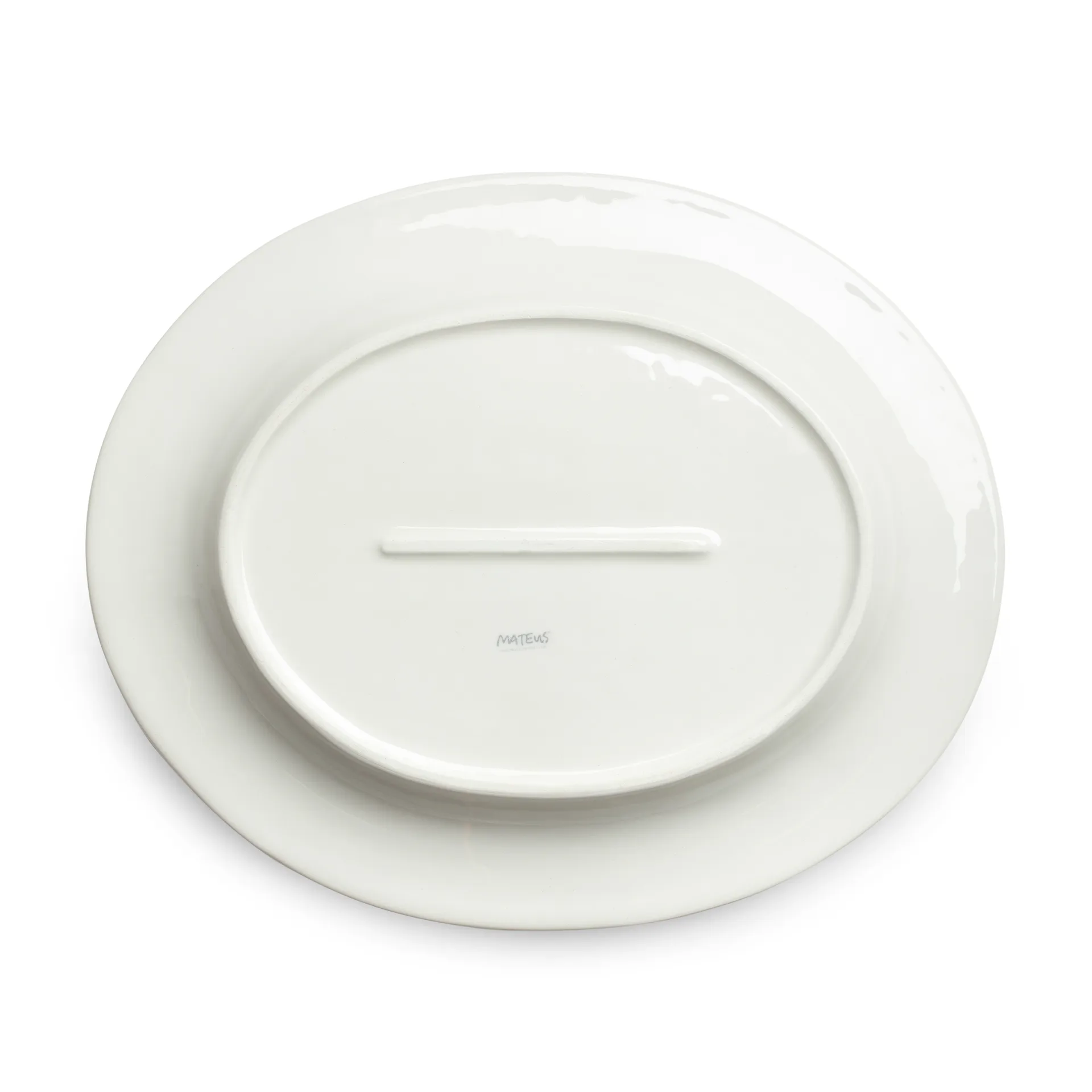 Plat Stripes 30x35 cm, Gris Mateus