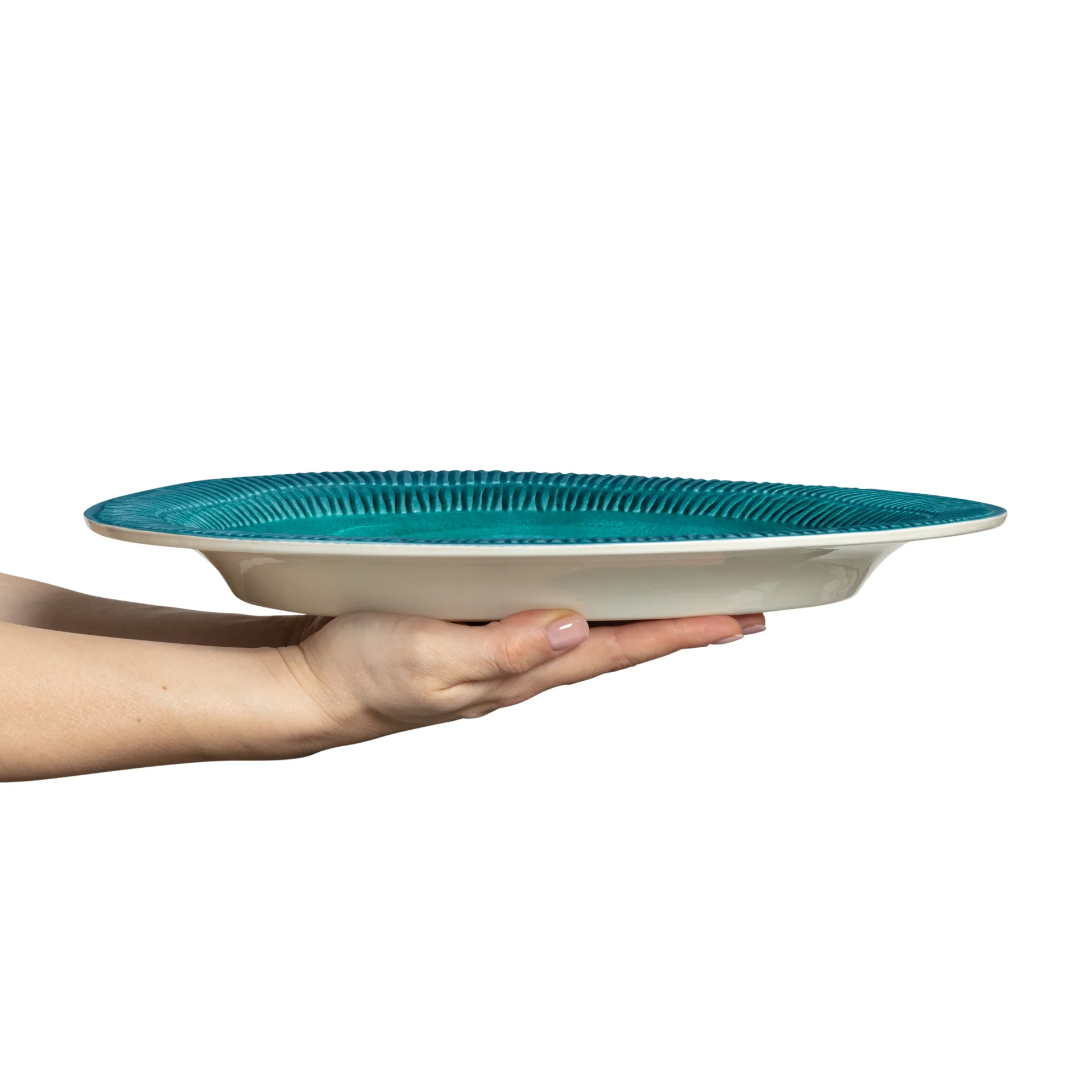 Plat Stripes 30x35 cm, Ocean Mateus