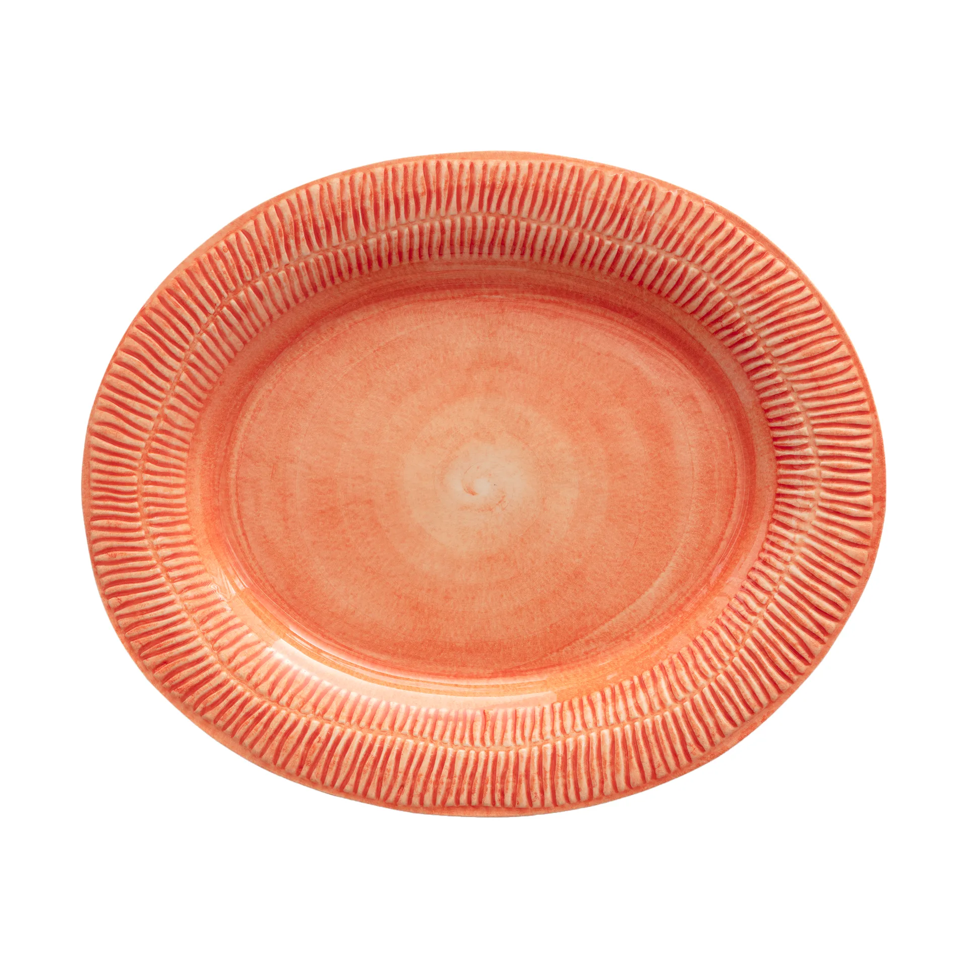 Plat Stripes 30x35 cm, Orange Mateus