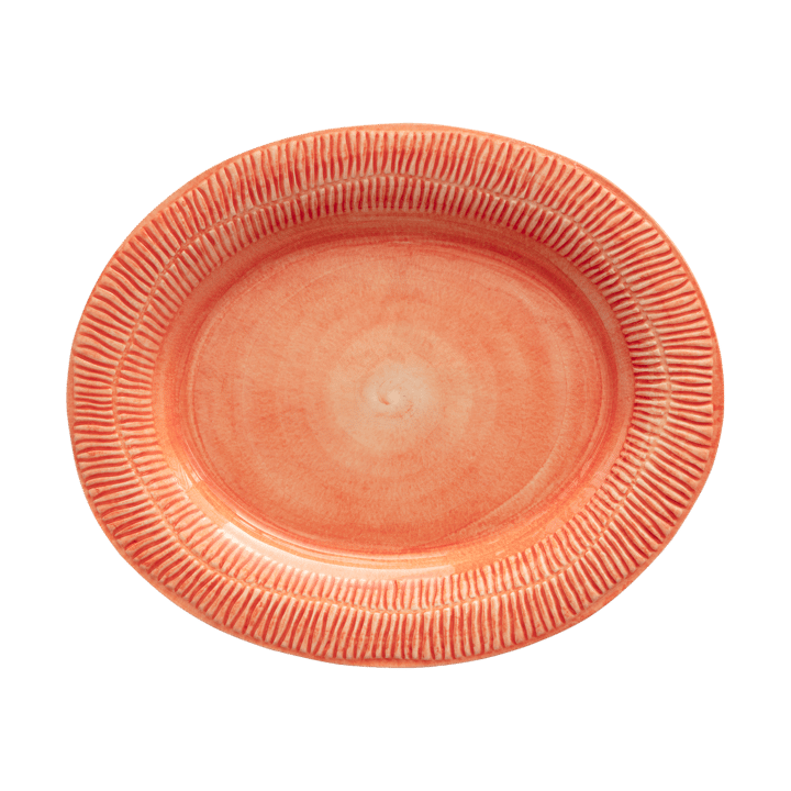 Plat Stripes 30x35 cm - Orange - Mateus