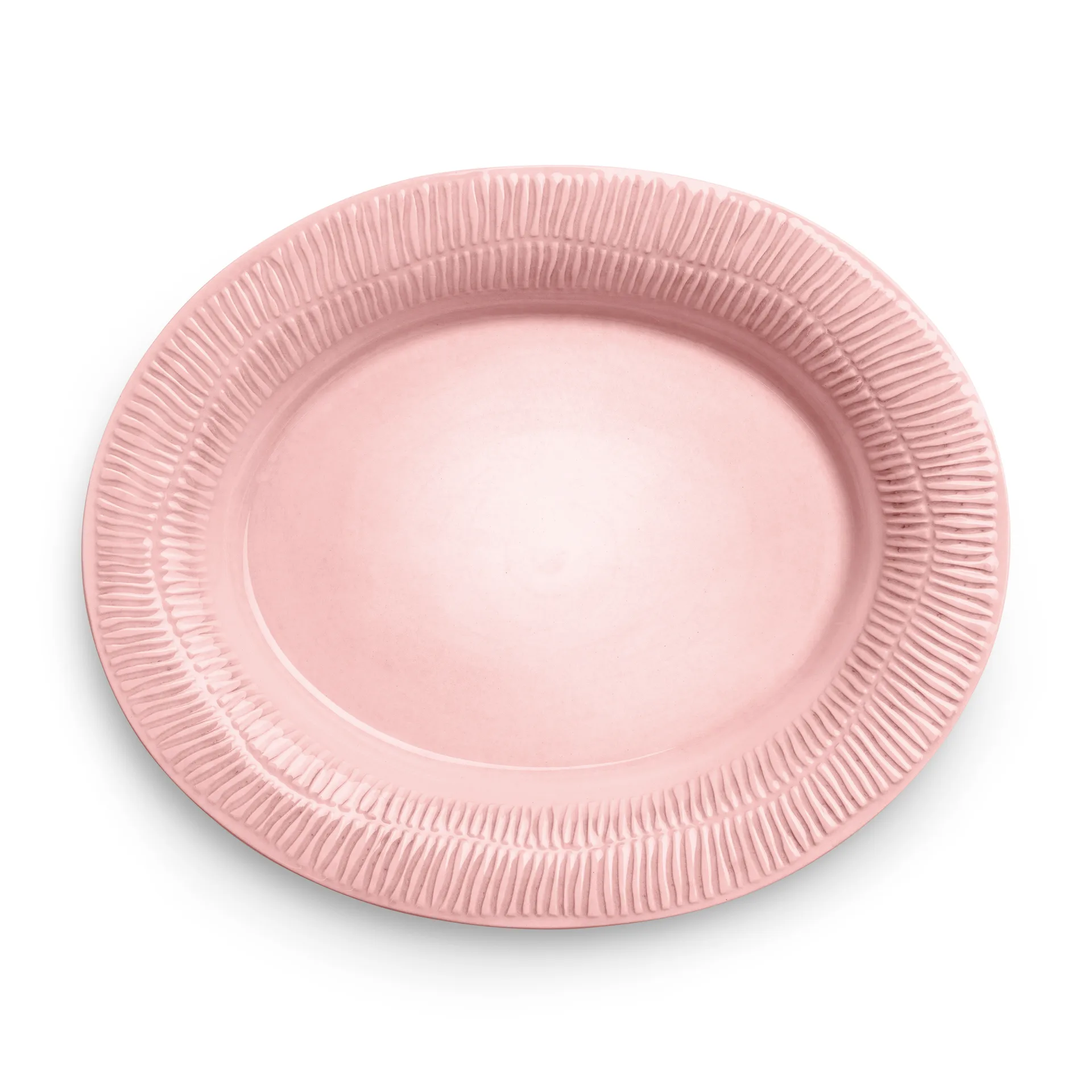 Plat Stripes 30x35 cm, Rose clair Mateus