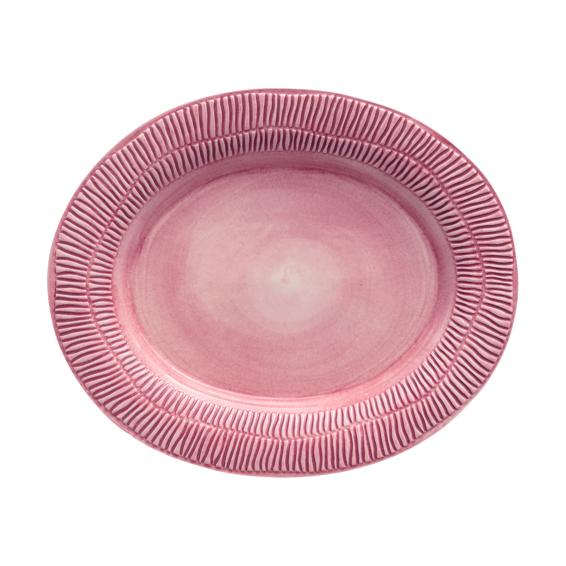 Plat Stripes 30x35 cm, Rose Mateus