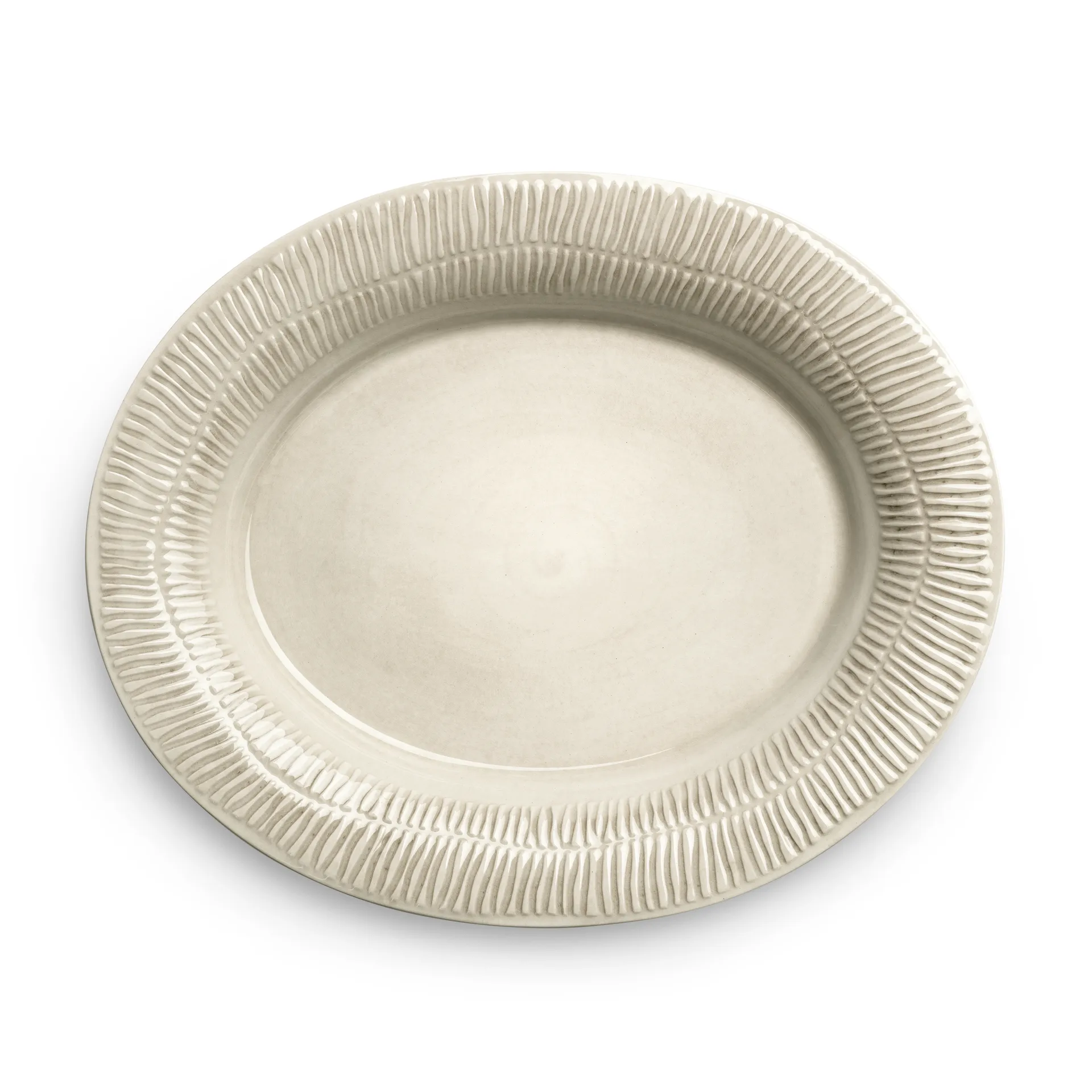 Plat Stripes 30x35 cm, Sable Mateus