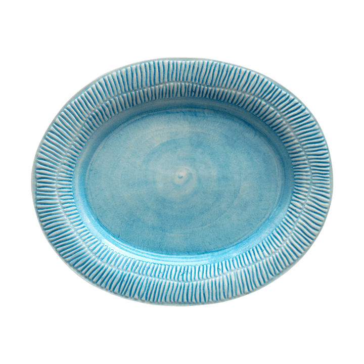 Plat Stripes 30x35 cm - Turquoise - Mateus