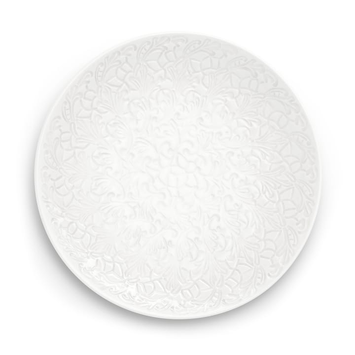 Soucoupe Lace 34 cm - Blanc - Mateus