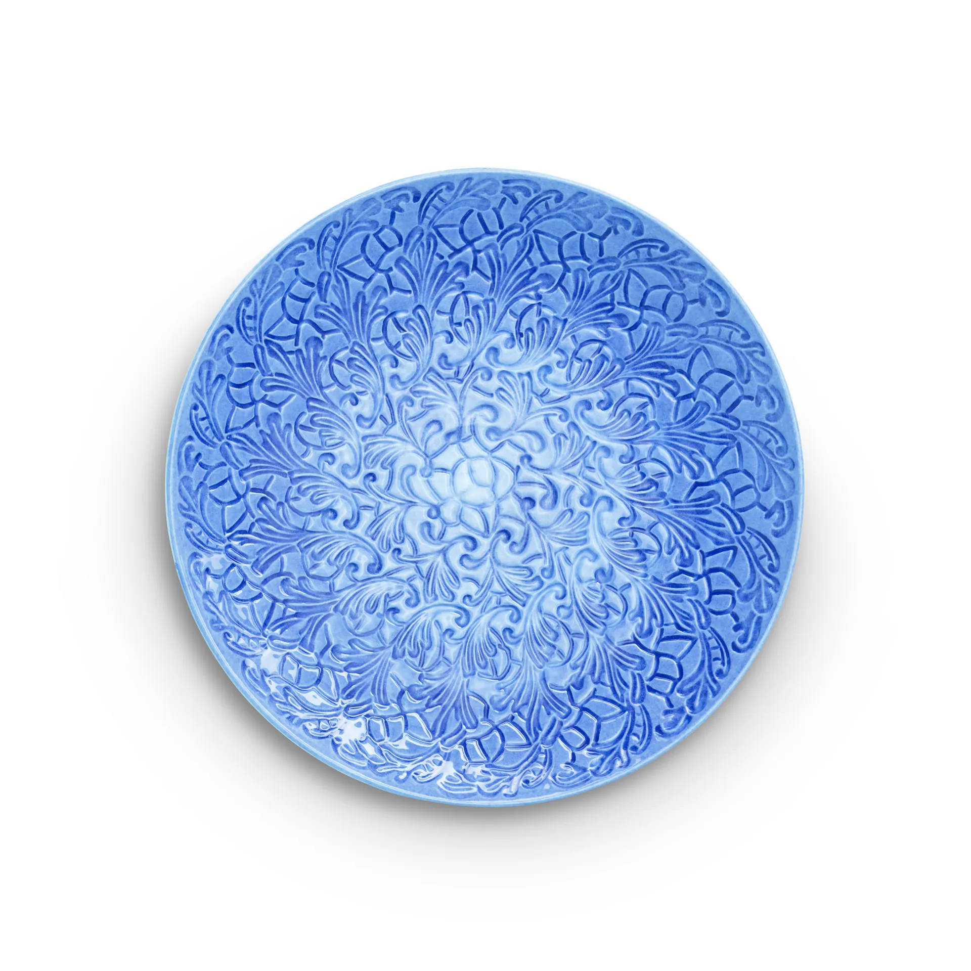 Soucoupe Lace 34 cm, Bleu clair Mateus