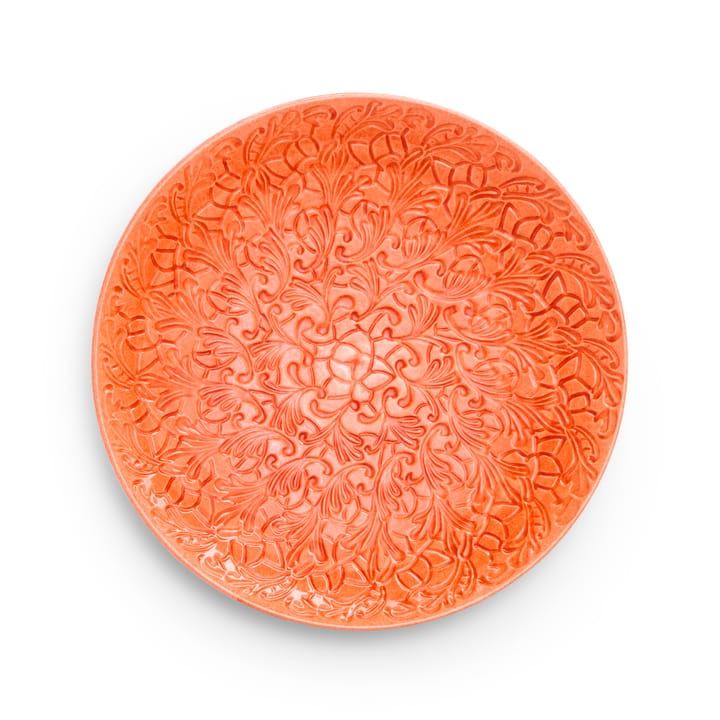Soucoupe Lace 34 cm - Orange - Mateus