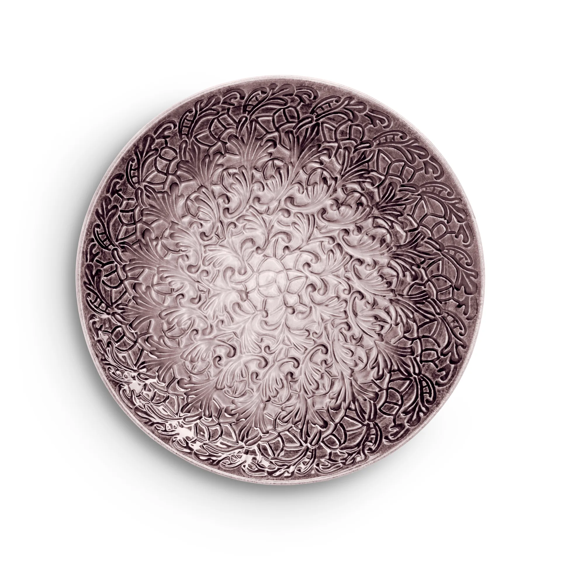 Soucoupe Lace 34 cm, Prune Mateus