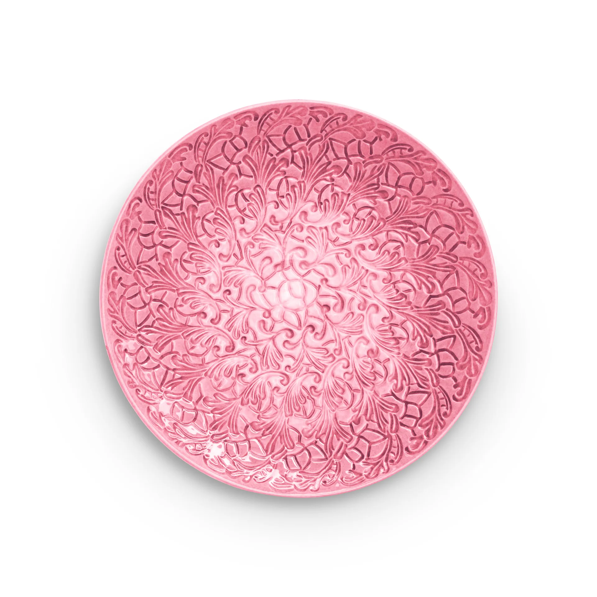 Soucoupe Lace 34 cm, Rose Mateus