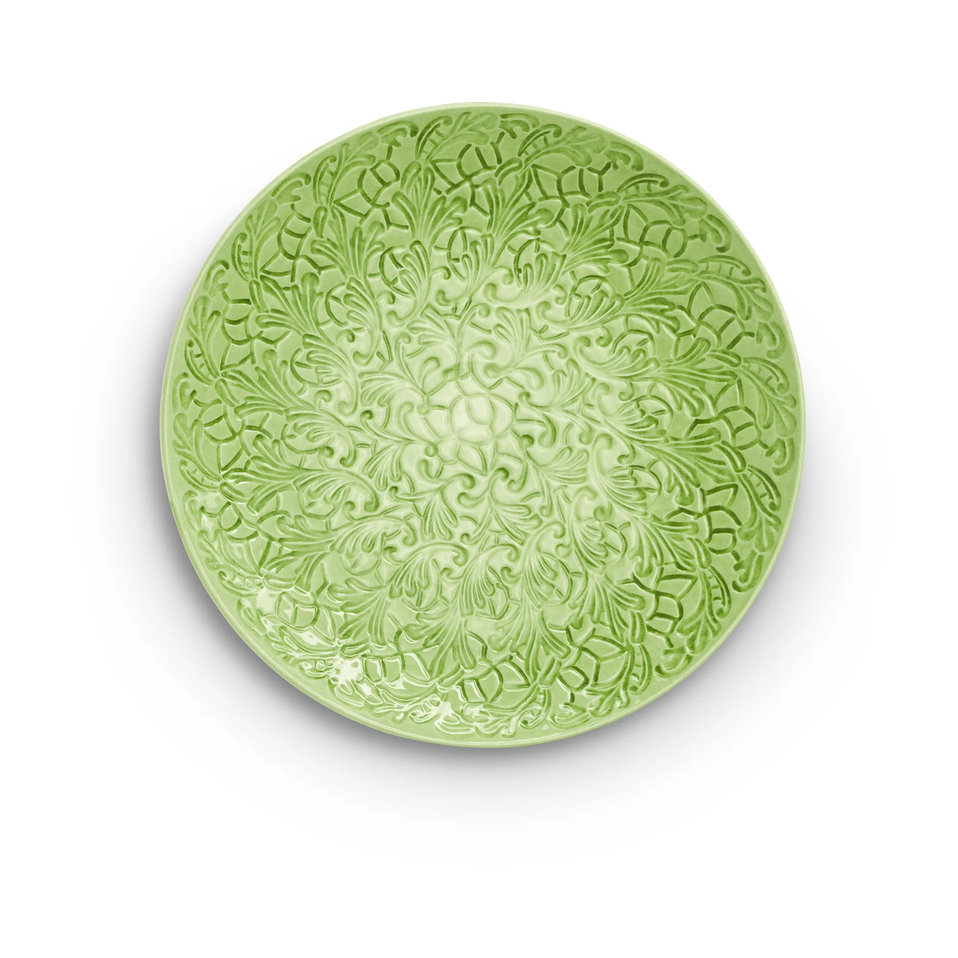 Soucoupe Lace 34 cm, Vert Mateus
