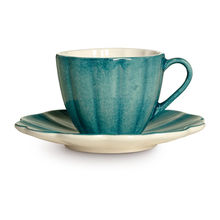 Tasse et soucoupe Oyster 25 cl - Océan - Mateus