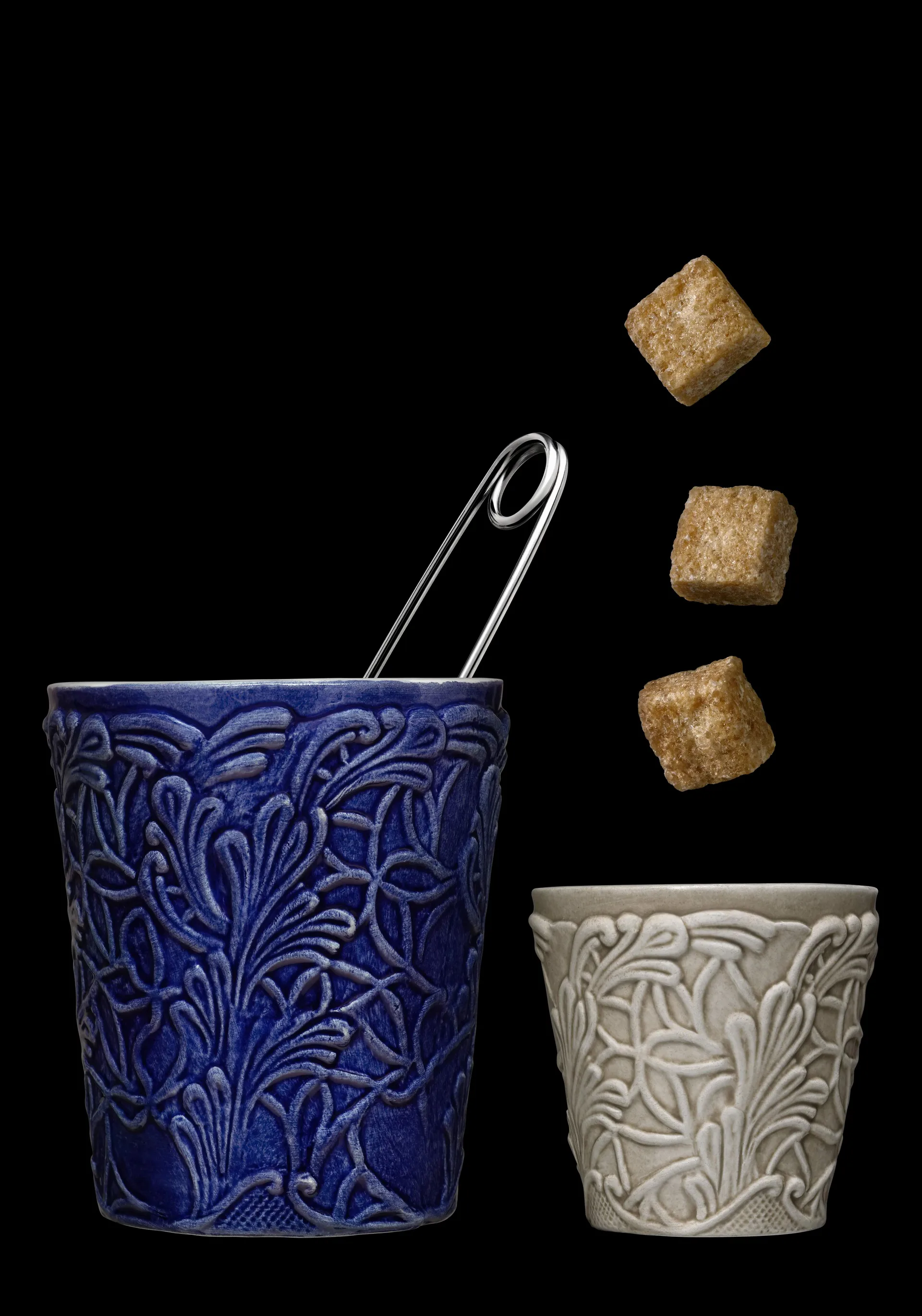 Tasse Lace 30 cl, Bleu Mateus