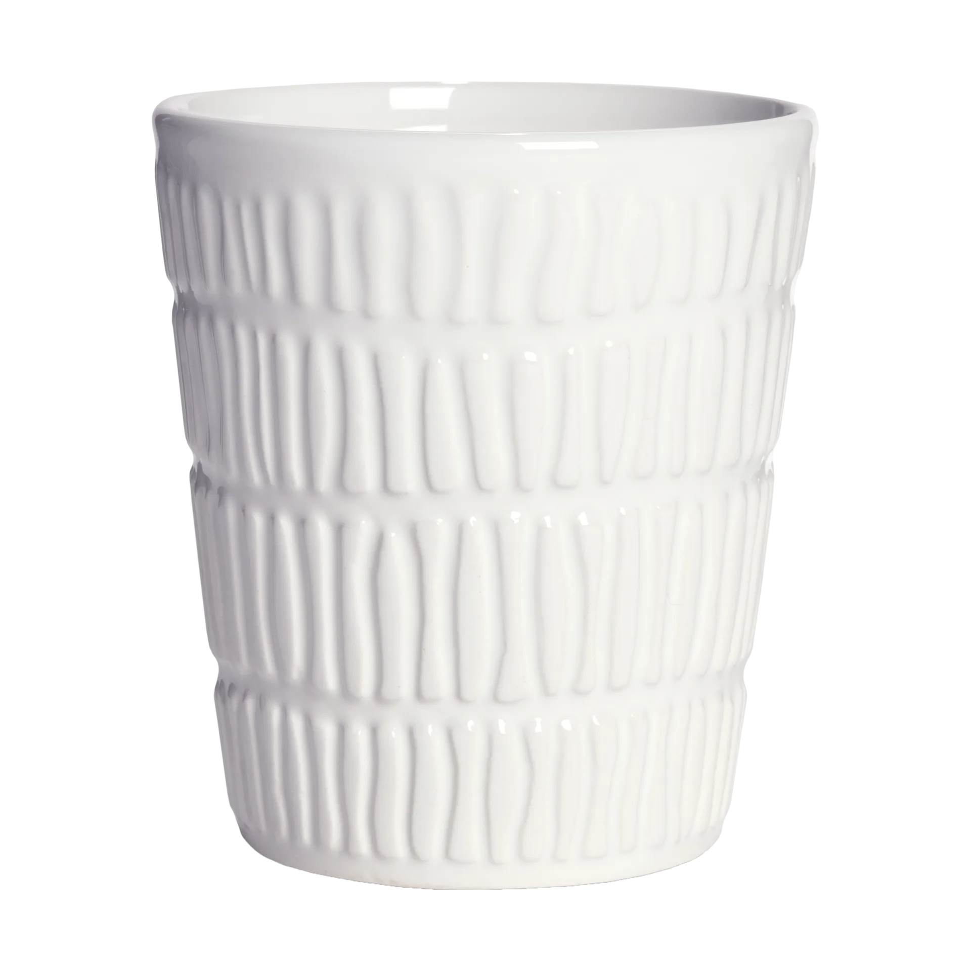 Tasse Stripes 30 cl, Blanc Mateus