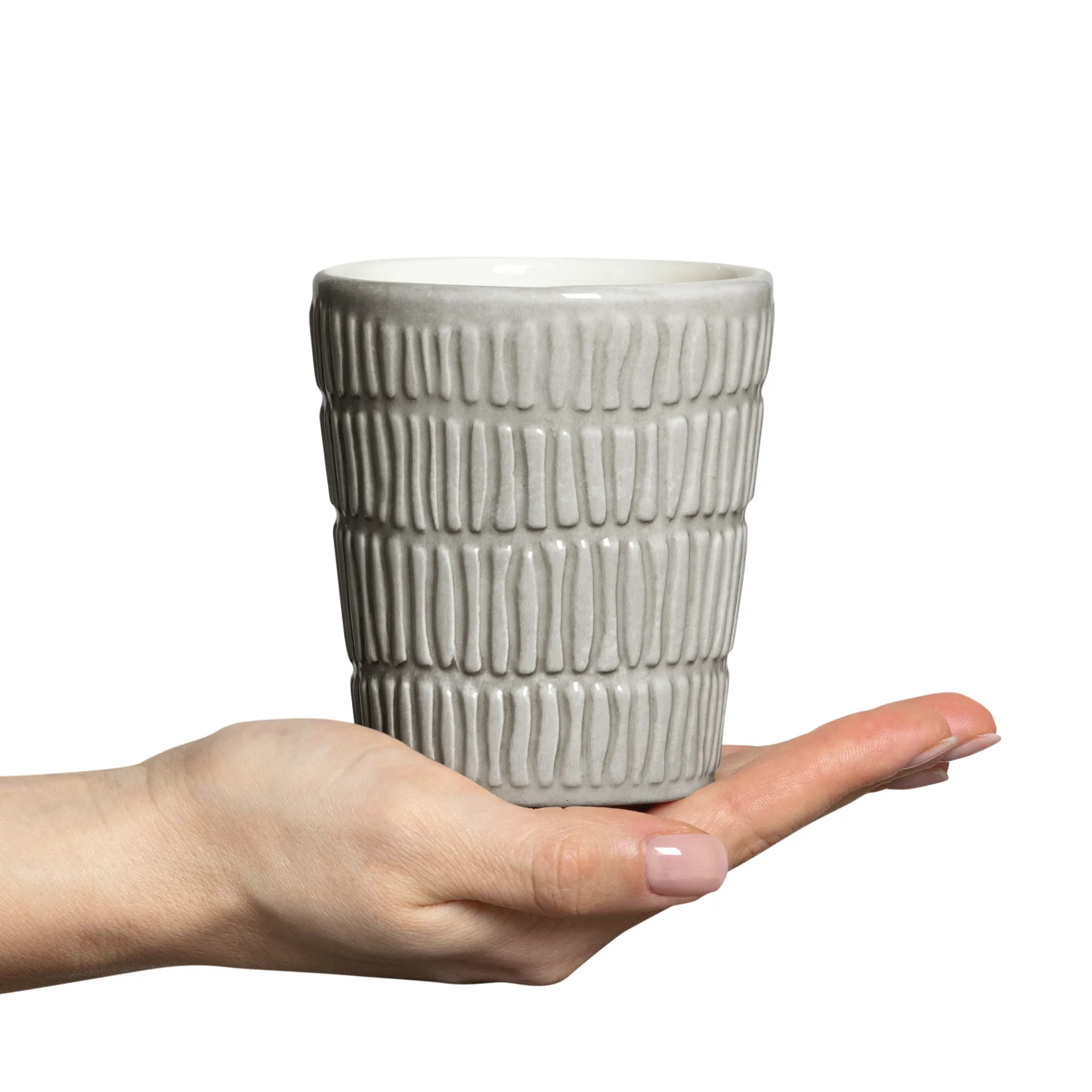 Tasse Stripes 30 cl, Gris Mateus
