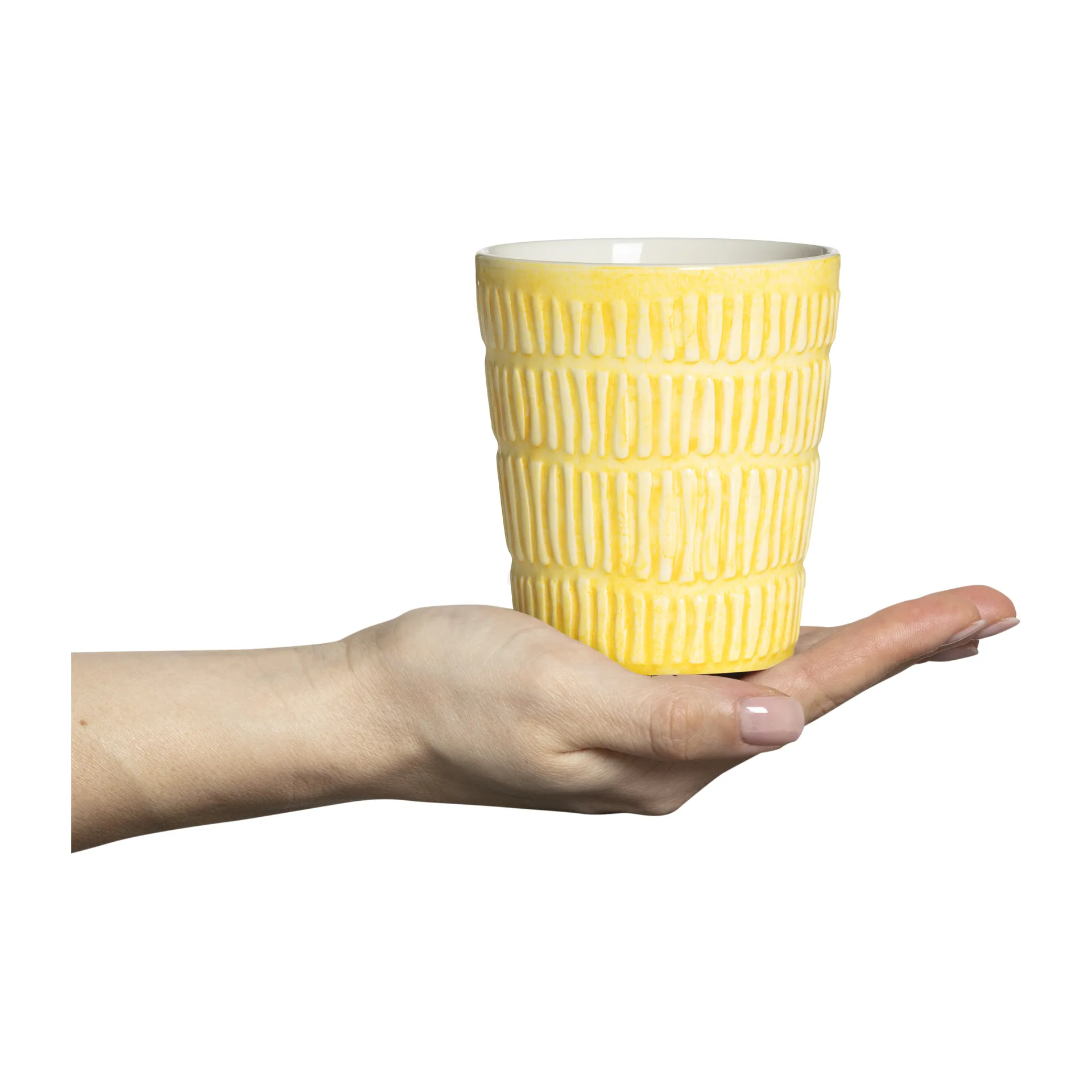 Tasse Stripes 30 cl, Jaune Mateus