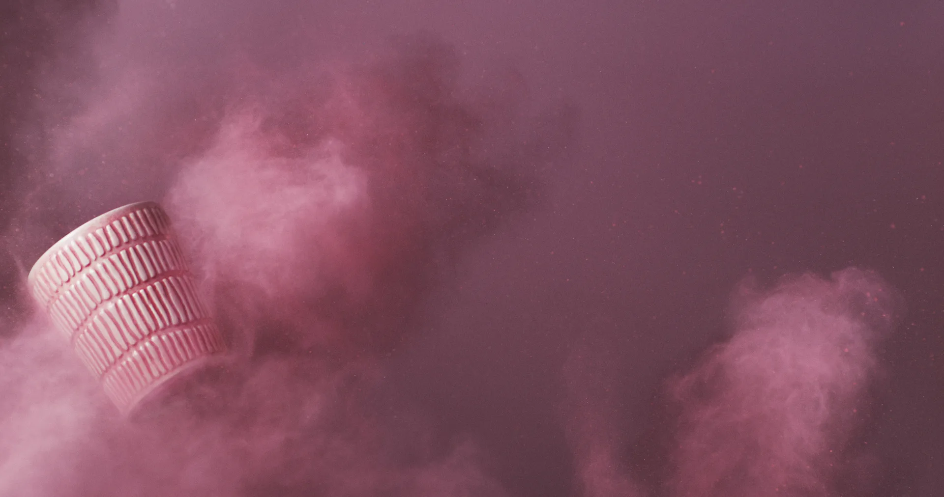 Tasse Stripes 30 cl, Rose clair Mateus