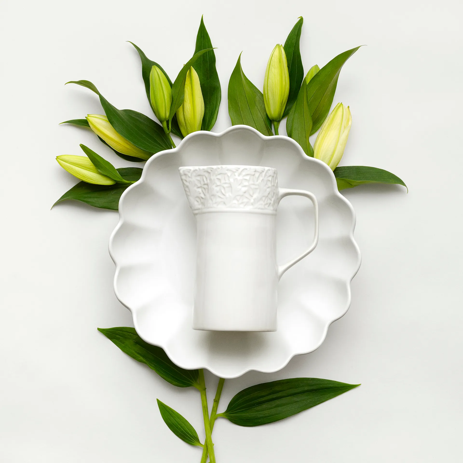 Théière Lace 1,2 l, Blanc Mateus