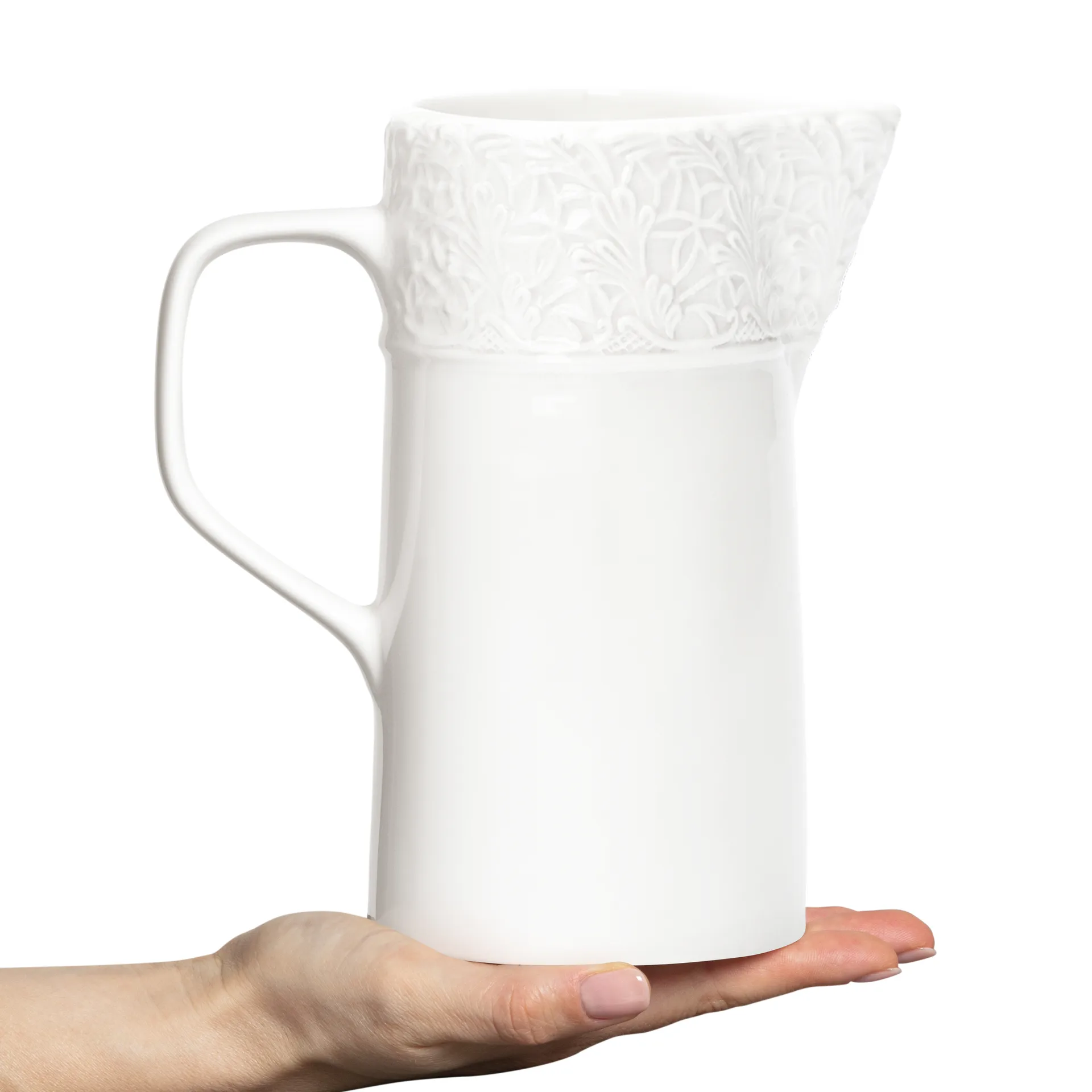 Théière Lace 1,2 l, Blanc Mateus