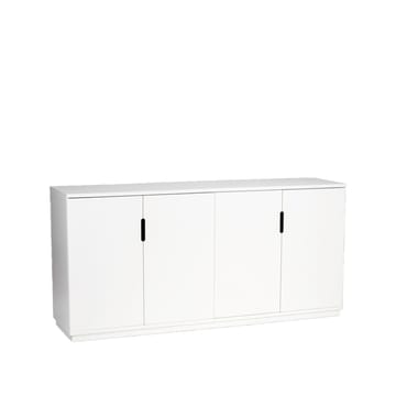 Buffet Aoko 77x160 cm - Blanc laqué - Mavis