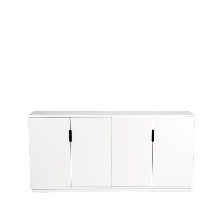 Buffet Aoko 77x160 cm - Blanc laqué - Mavis