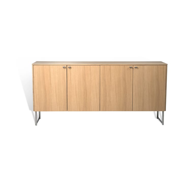 Buffet Deus 75 cm - Chêne laqué mat pigment blanc - Mavis