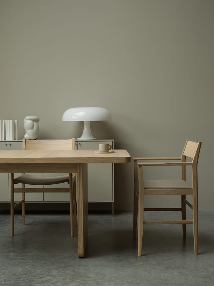 Buffet Volt 80x148 cm, Beige-acier inoxydable Mavis