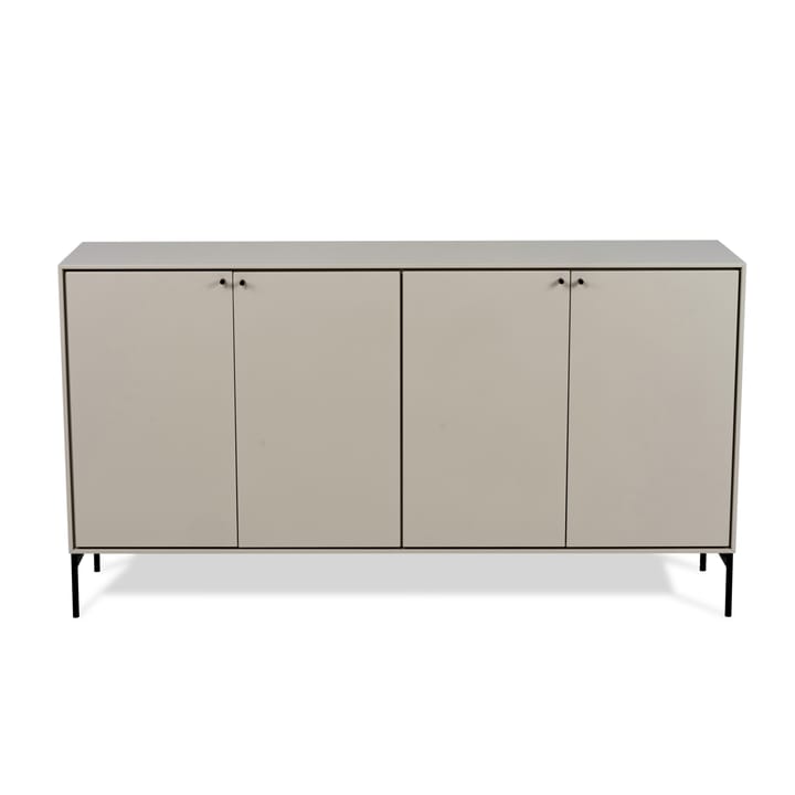 Buffet Volt 80x148 cm - Beige-noir - Mavis