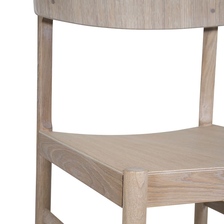 Chaise Rod, Chêne blanchi à l’huile Mavis