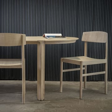 Chaise Rod - Chêne blanchi mat laqué - Mavis