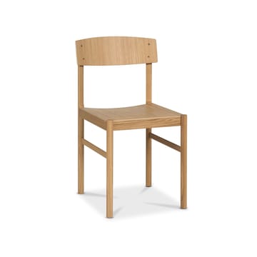 Chaise Rod - Chêne blanchi mat laqué - Mavis
