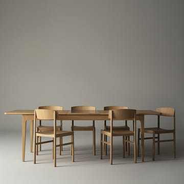 Chaise Rod - Chêne blanchi mat laqué - Mavis