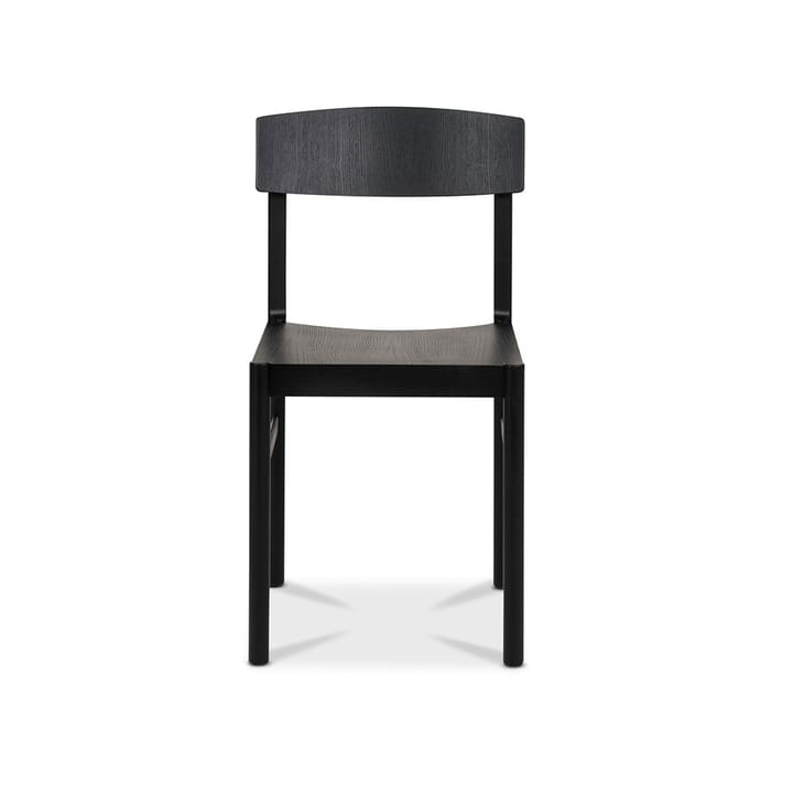 Chaise Rod - Frêne noir laqué - Mavis