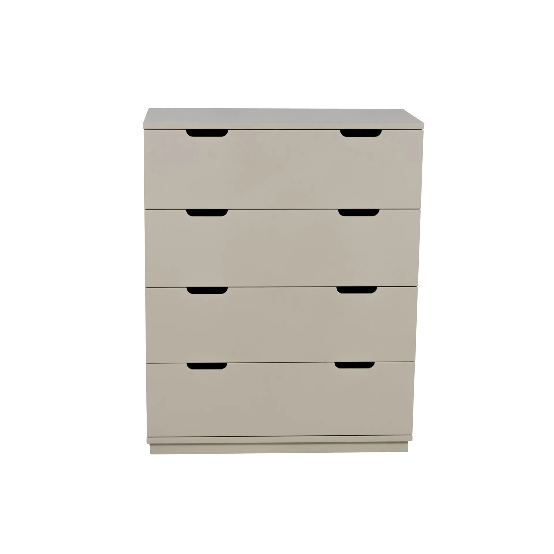 Commode Aoko 4 tiroirs, Beige Mavis