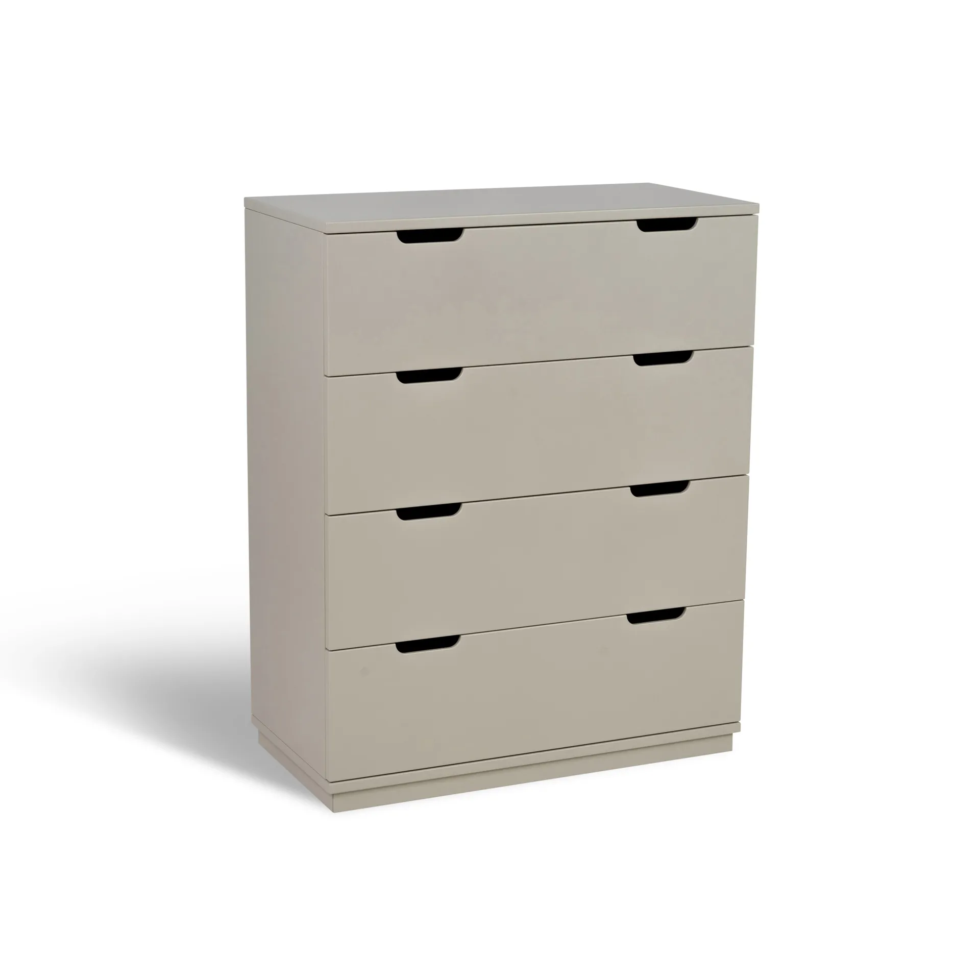 Commode Aoko 4 tiroirs, Beige Mavis