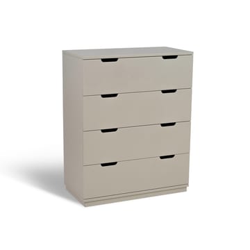 Commode Aoko 4 tiroirs - Beige - Mavis