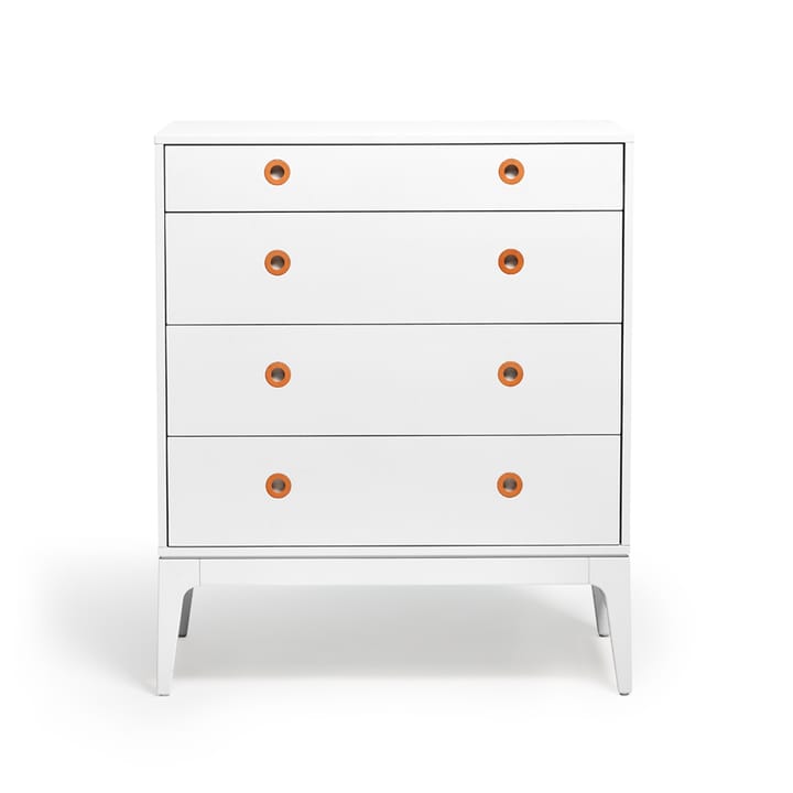 Commode Höllviken - Gris clair, 4 tiroirs - Mavis