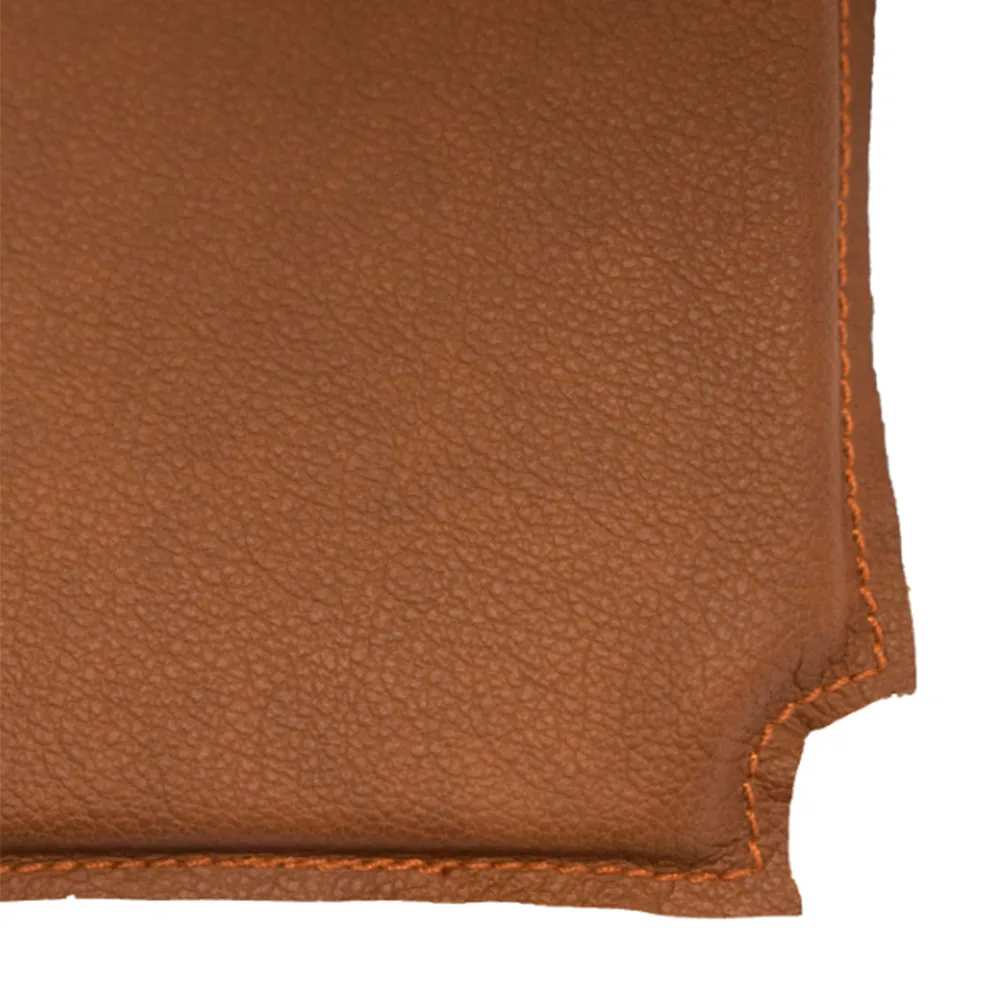 Coussin de chaise Rod, Cuir cognac Mavis