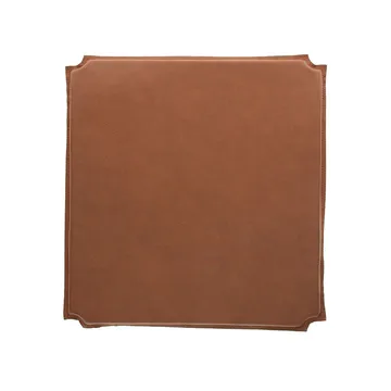 Coussin de chaise Rod - Cuir cognac - Mavis