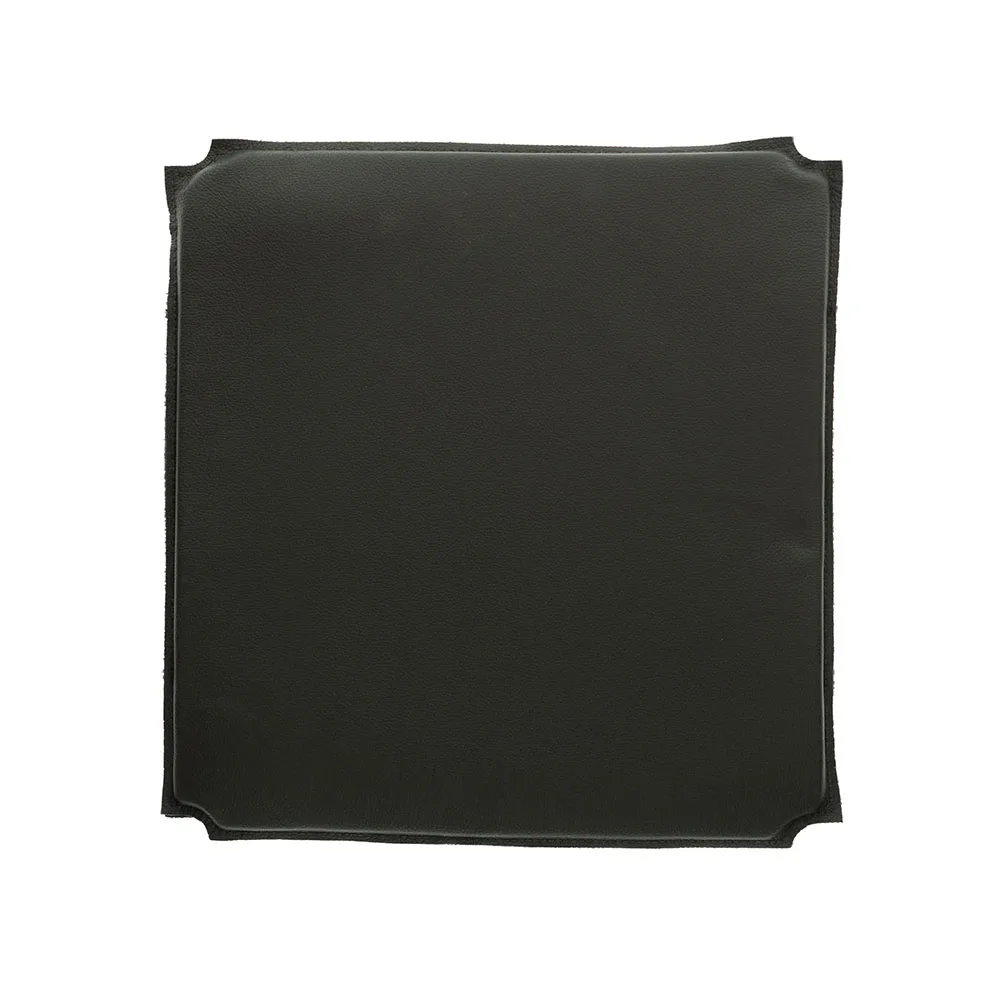 Coussin de chaise Rod, Cuir noir Mavis