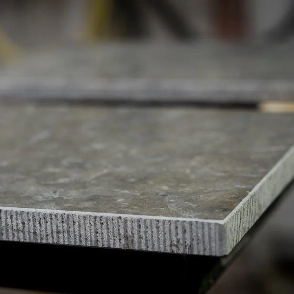 Plateau Höllviken, Marbre blanc, pour meuble TV Mavis