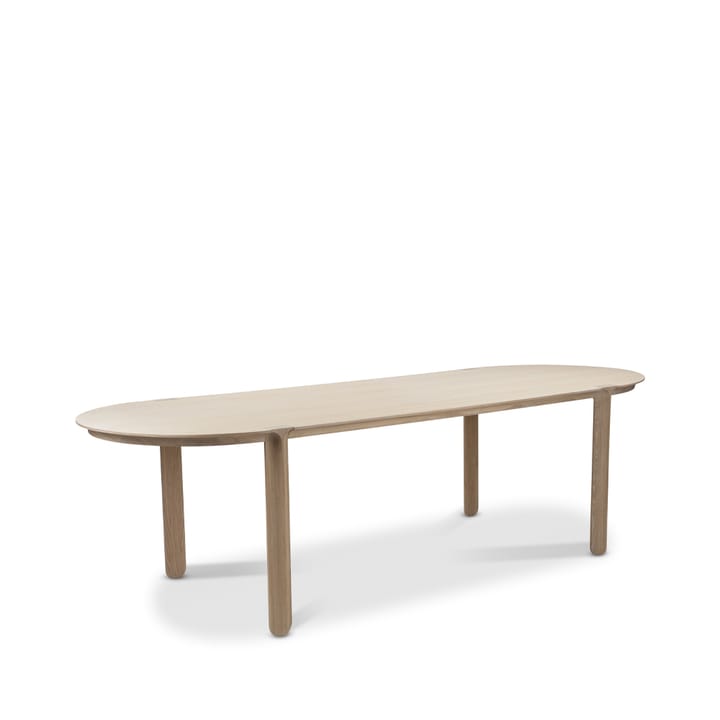 Table à manger Amor, Chêne blanchi, huile dure Mavis