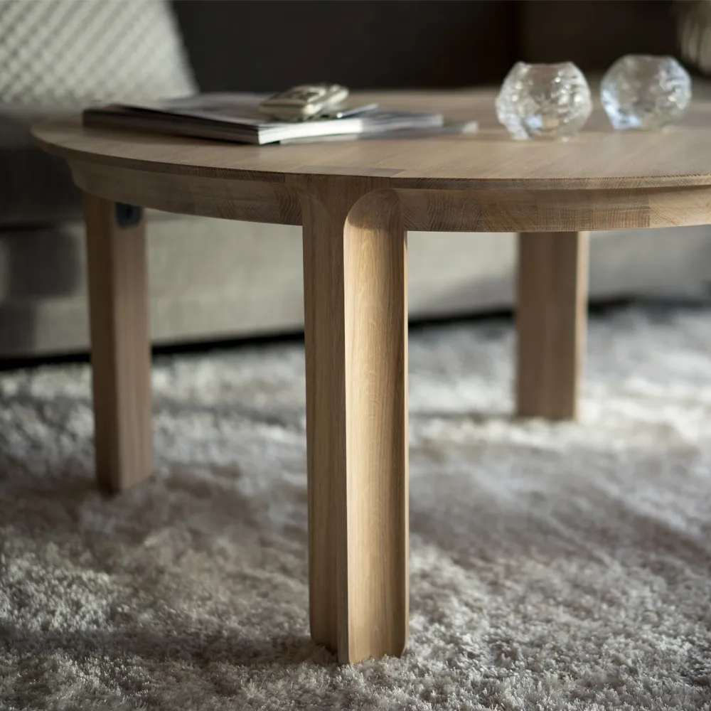 Table basse Amor, Chêne blanc huilé Mavis