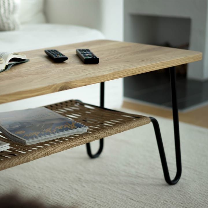 Table basse Marcel, Chêne huilé rustique, 160x50 Mavis