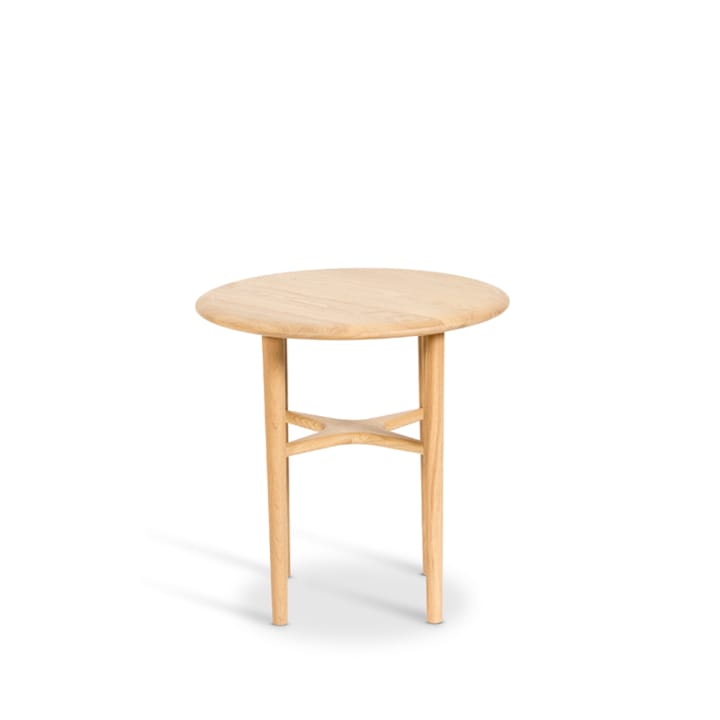 Table d’appoint Crest - Chêne blanchi pigmenté, vernis clair - Mavis