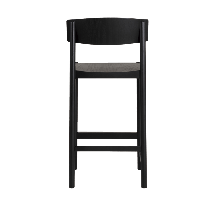 Tabouret de bar Rod 65 cm, Frêne noirci Mavis