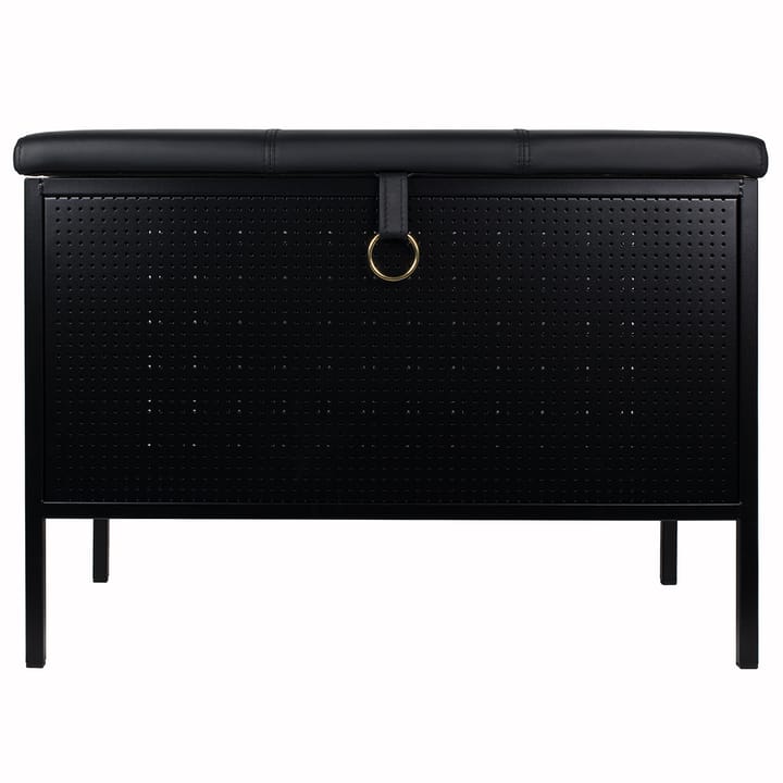 Banc de rangement Frank - Noir - Maze