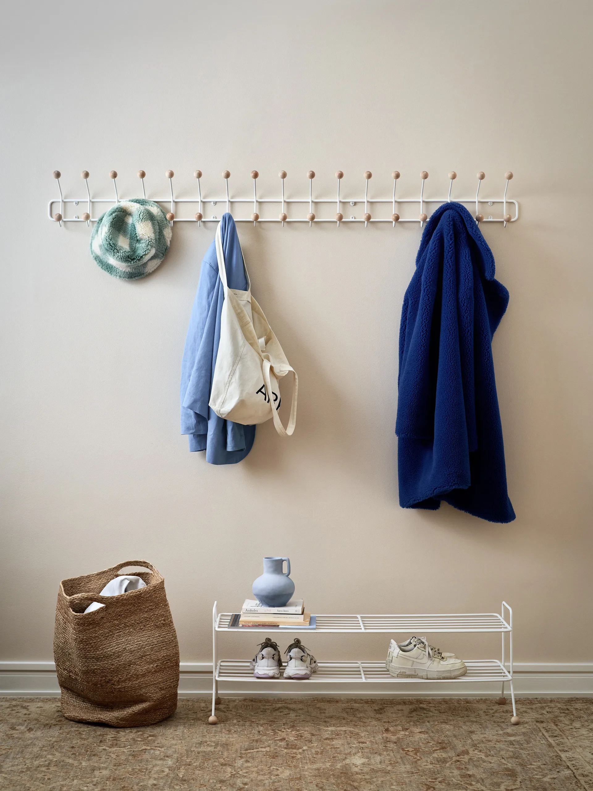 Bill Horizontal XL, Blanc Maze