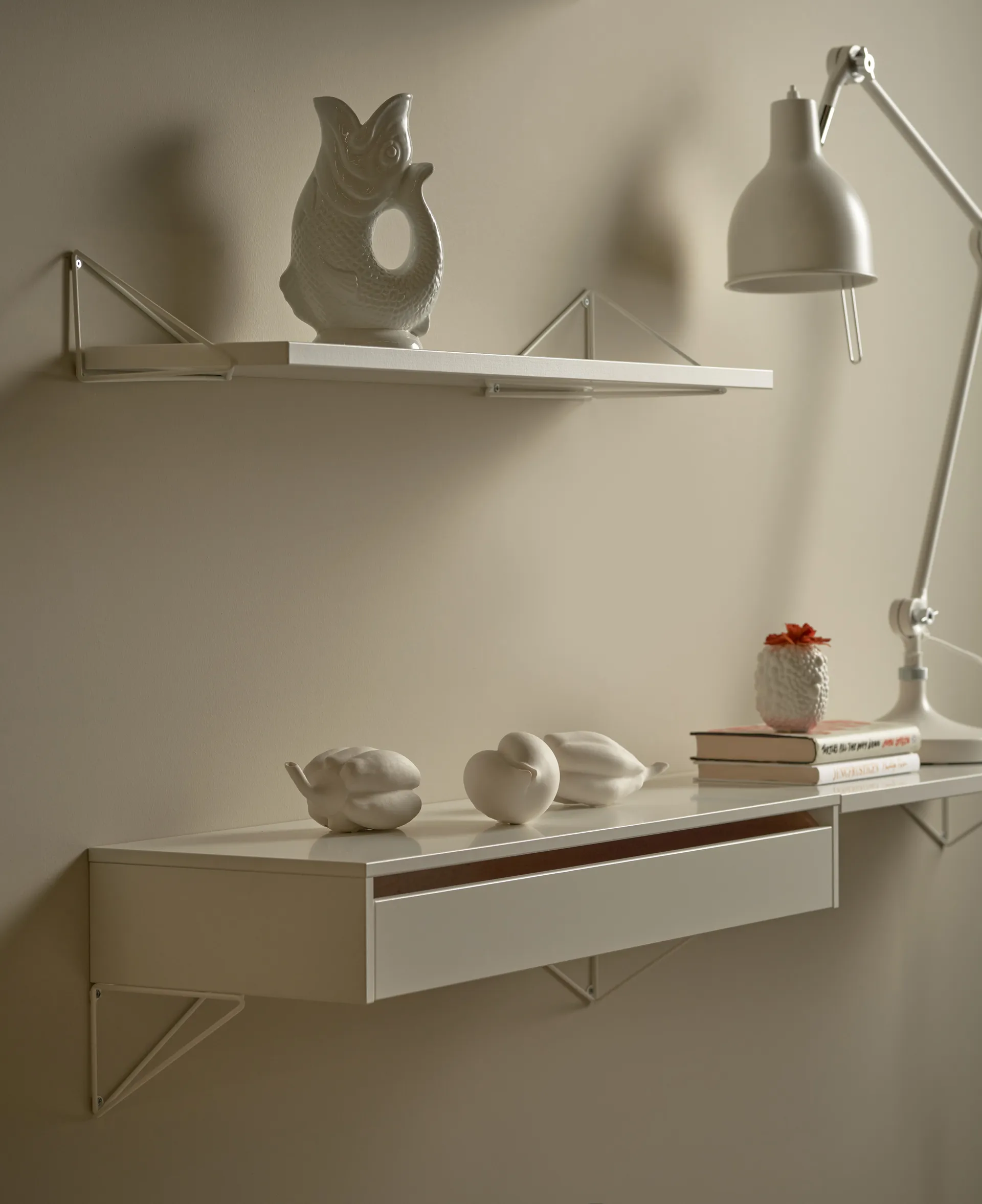 Coffre Pythagoras L, blanc Maze