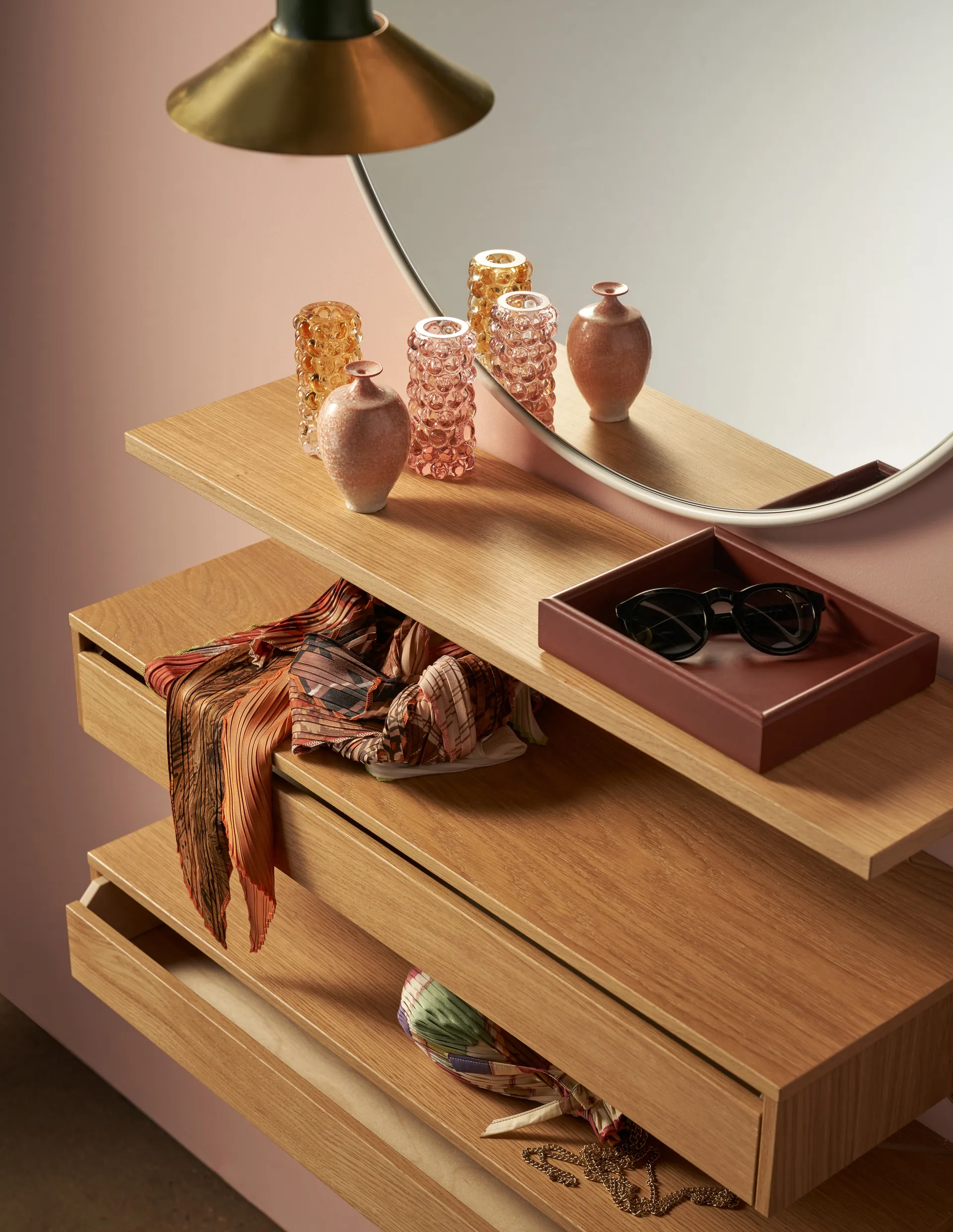 Coffre Pythagoras L, chêne Maze